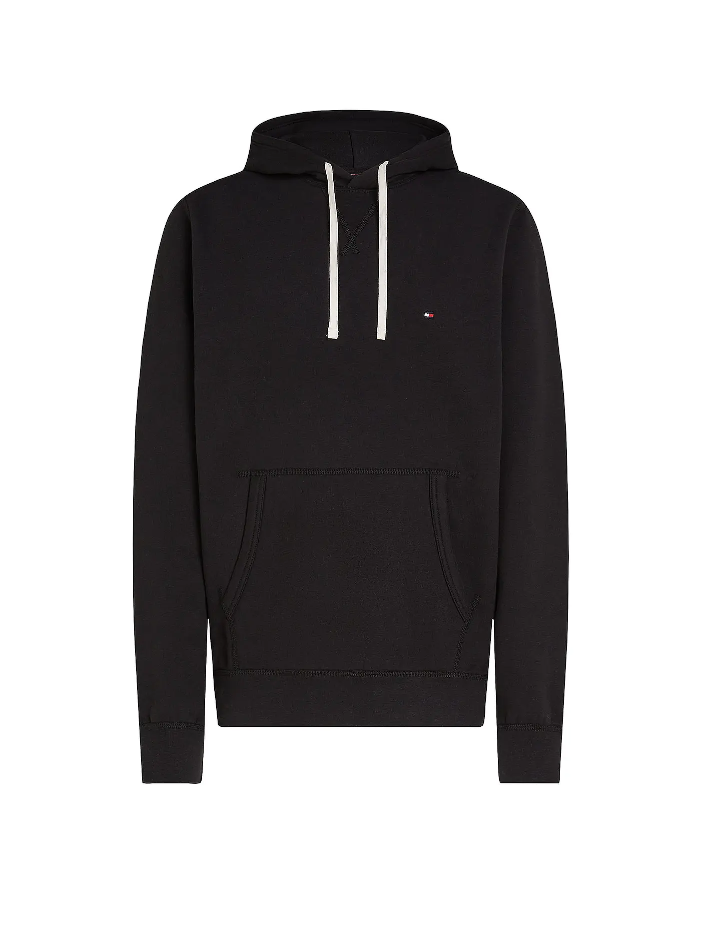 TOMMY HILFIGER | Kapuzensweater - Hoodie | schwarz